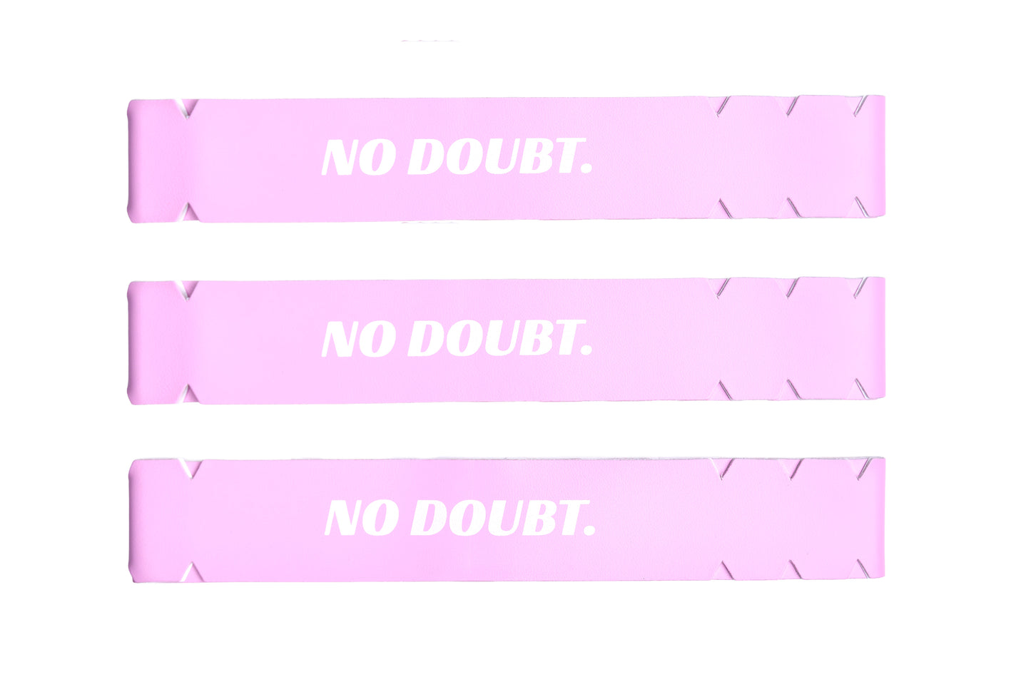 Pickleball Edge Guard Tape - “NO DOUBT.” / 16mm - Pink / Azora Athletics