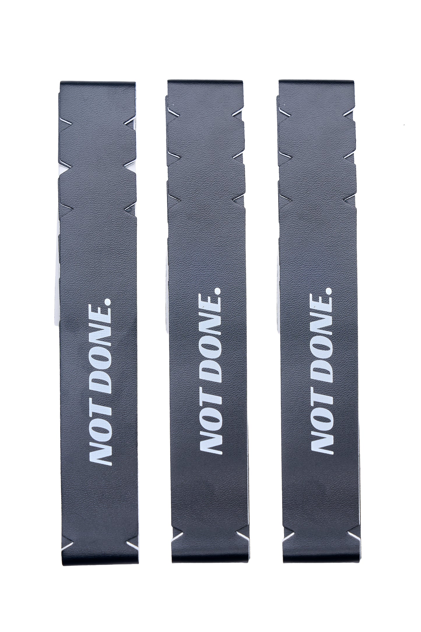 Pickleball Edge Guard Tape - “NOT DONE.” / 16mm - Black / Azora Athletics