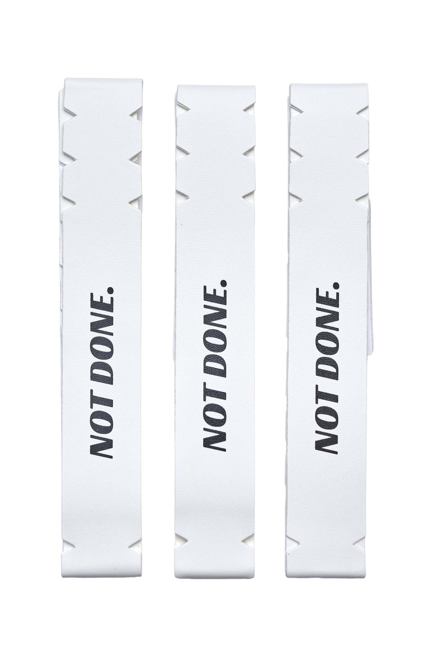 Pickleball Edge Guard Tape - “NOT DONE.” / 16mm - White / Azora Athletics