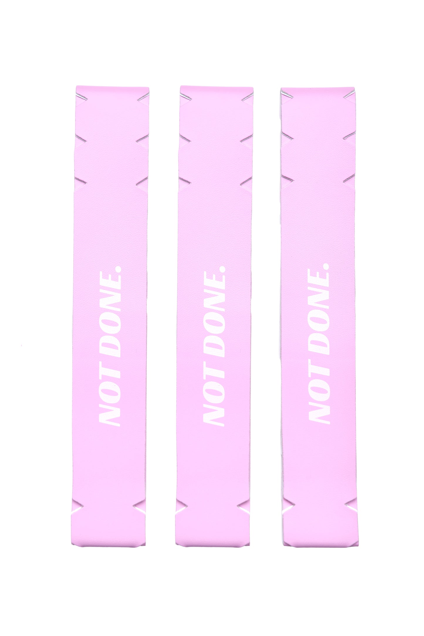Pickleball Edge Guard Tape - “NOT DONE.” / 16mm - Pink / Azora Athletics