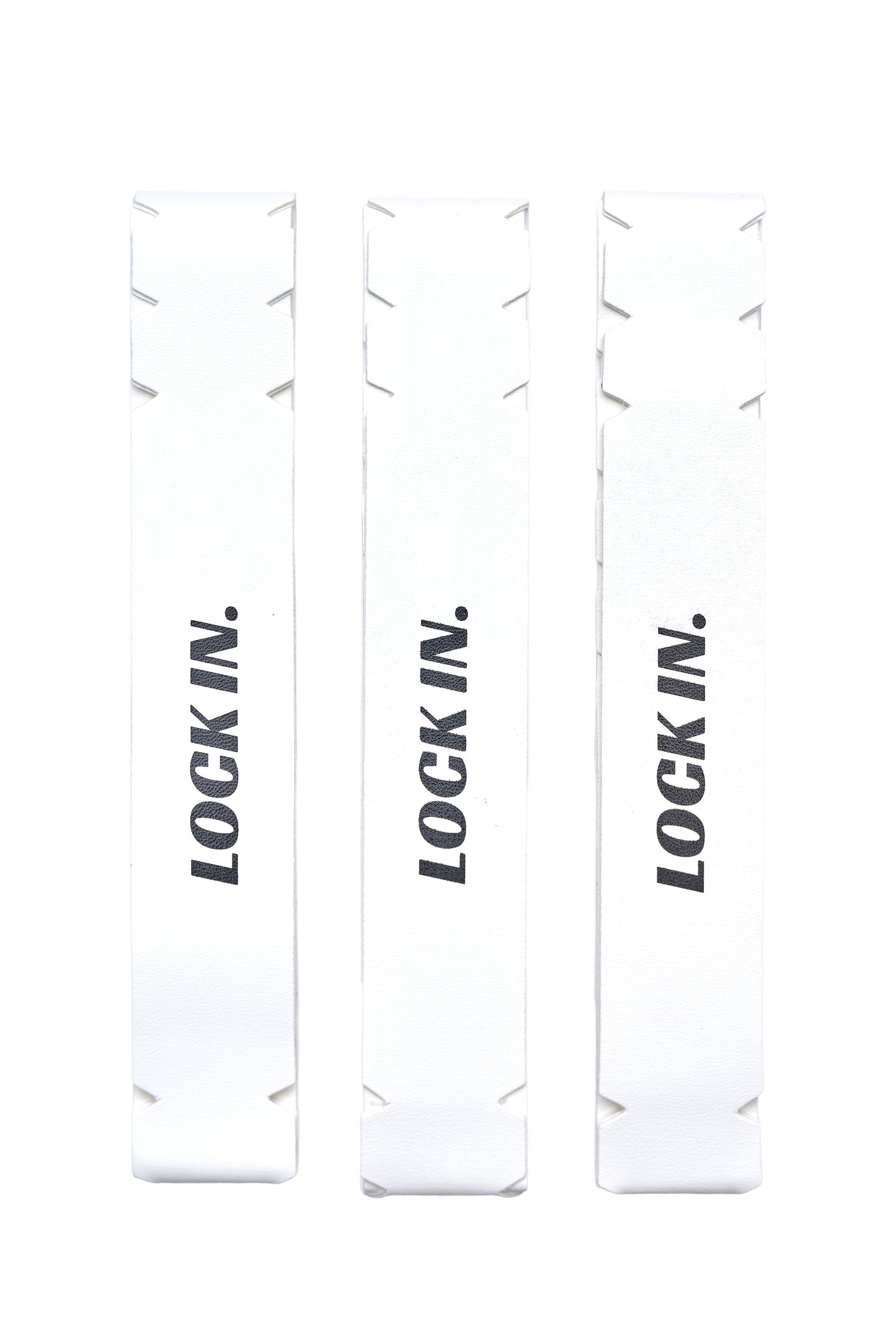 Pickleball Edge Guard Tape - “LOCK IN.” / 16mm - White / Azora Athletics