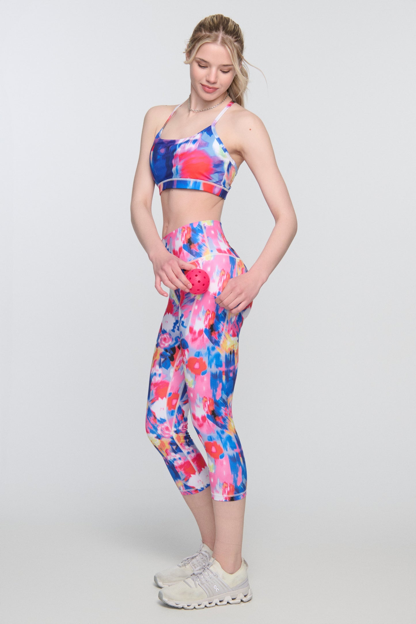 Ada Power Play Leggings w/ Pockets – High-Waist 4-Way Stretch | 2025 Pickleball Fashion