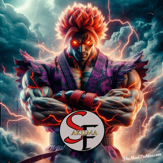 Akuma - Street Fighter -  Ready To Hang  Canvas Hi-Res Wall Artwork