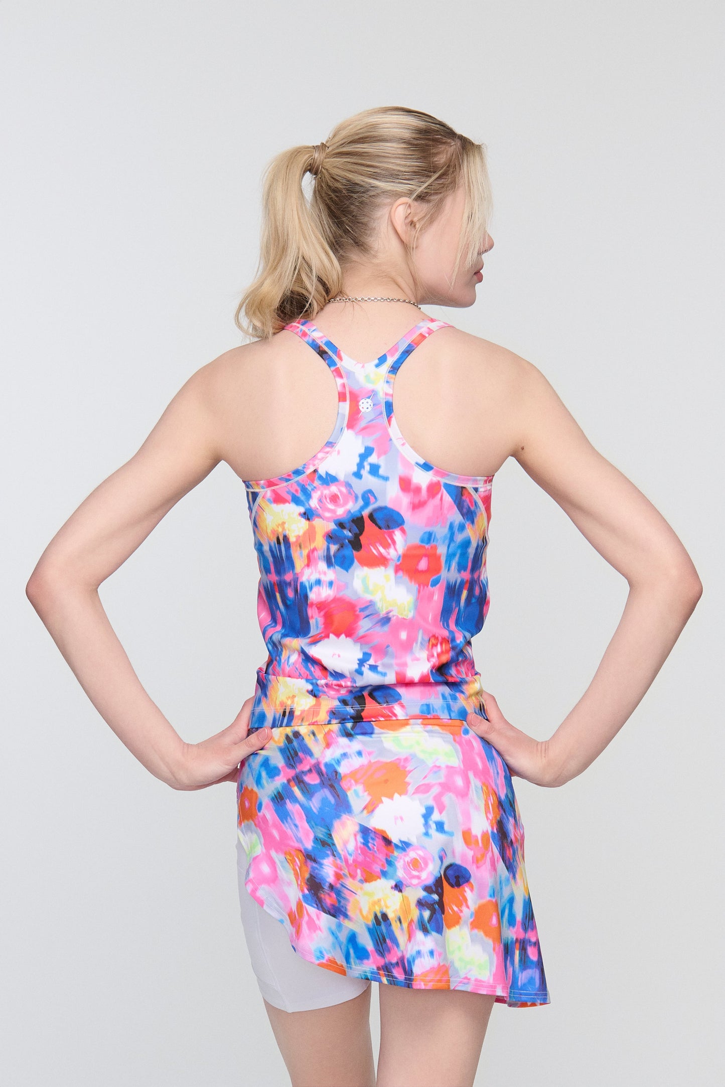 Andi Rally Racerback Pickleball Top – Mid-Length Performance Tank | 2025 Pickleball Fashion
