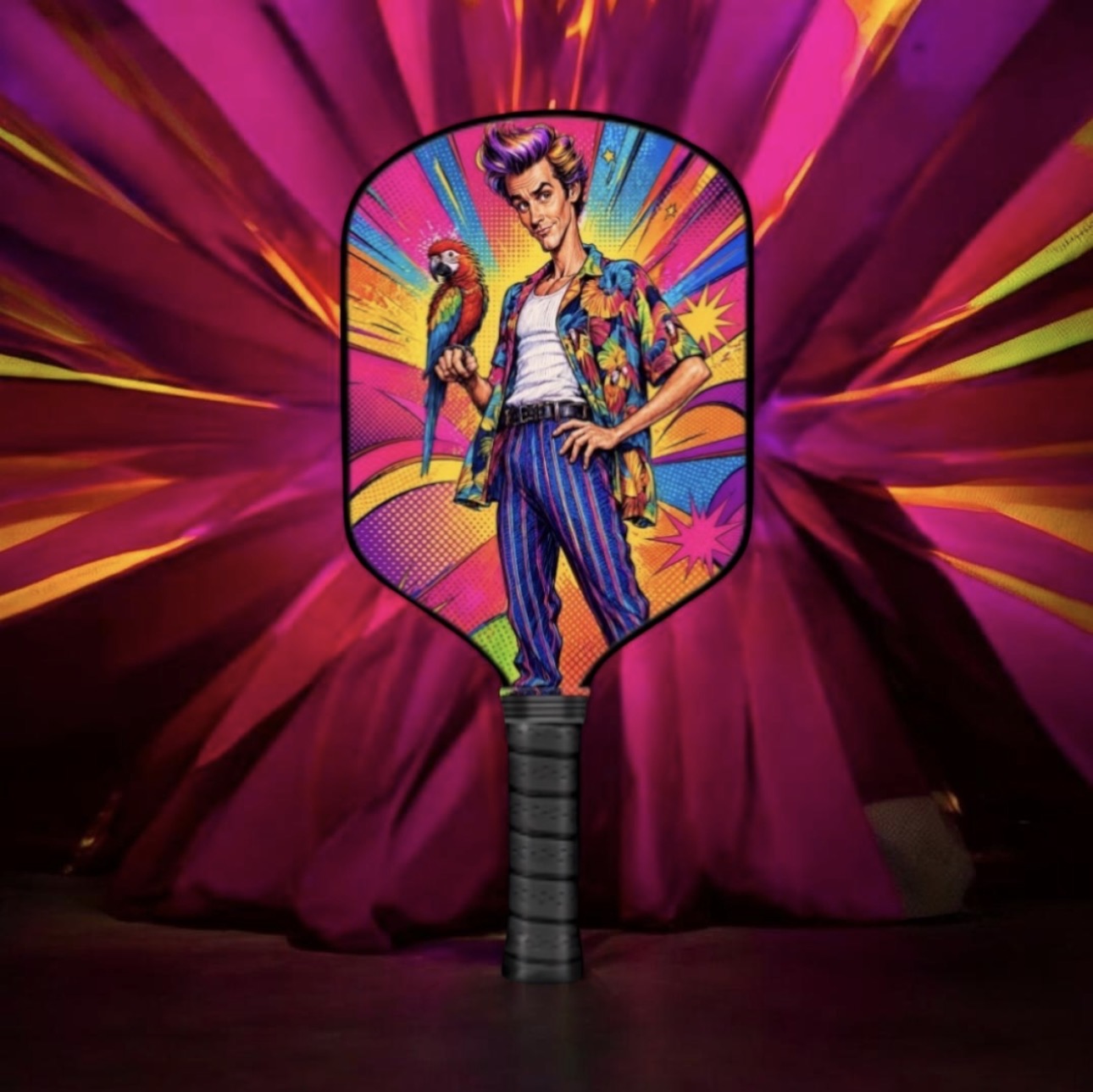 Ace Ventura Pet Detective - Pickleball Paddle 