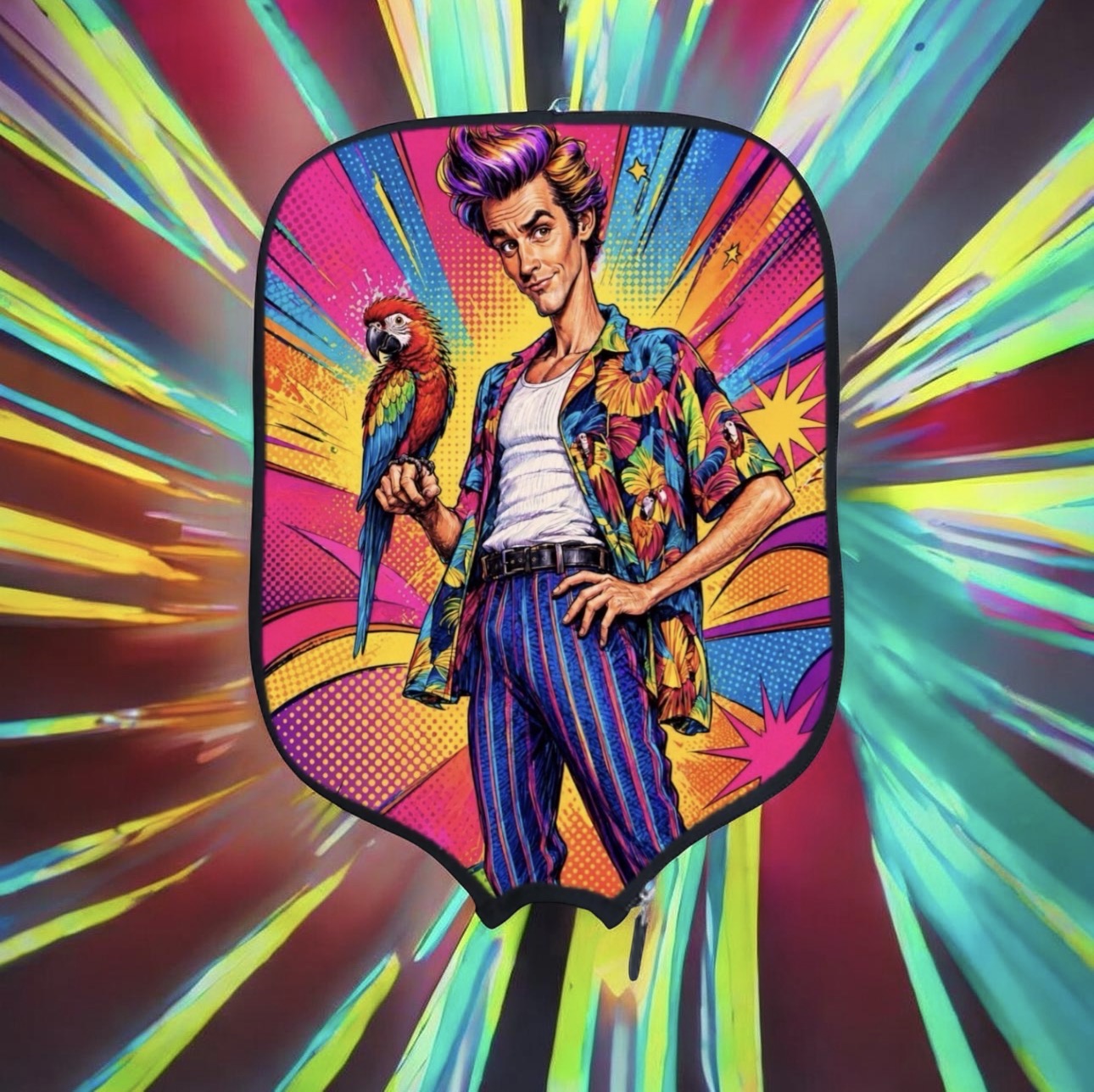 Ace Ventura Pet Detective - Pickleball Paddle Cover