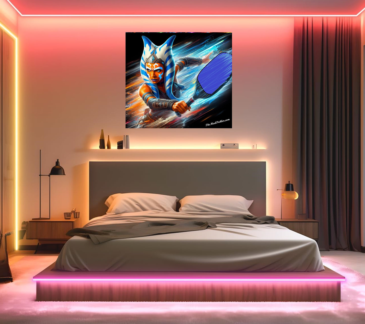 Ahsoka Tano #2 - Ready To Hang  Canvas Hi-Res Wall Artwork