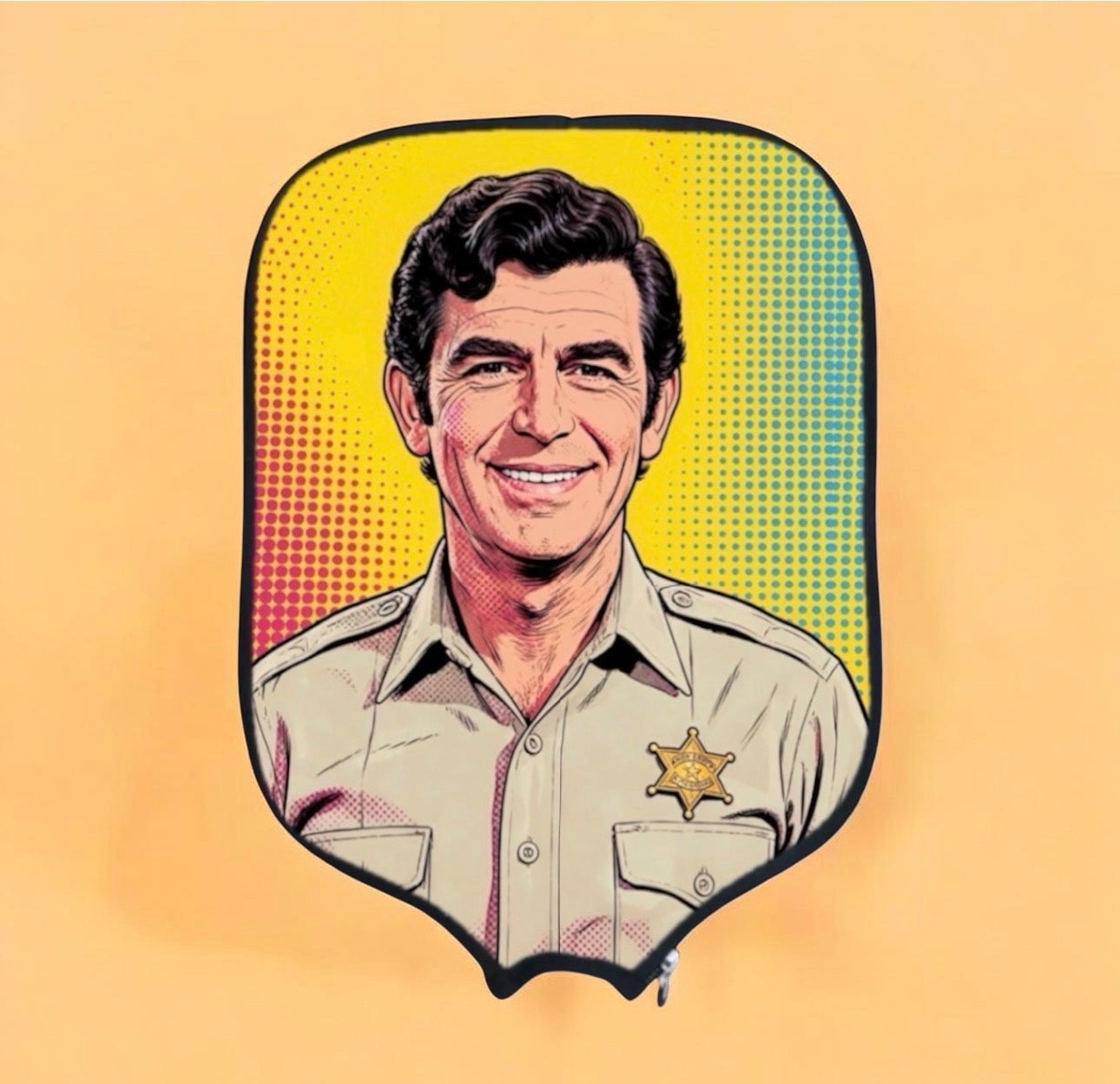 Andy Griffith - Pickleball Paddle Cover