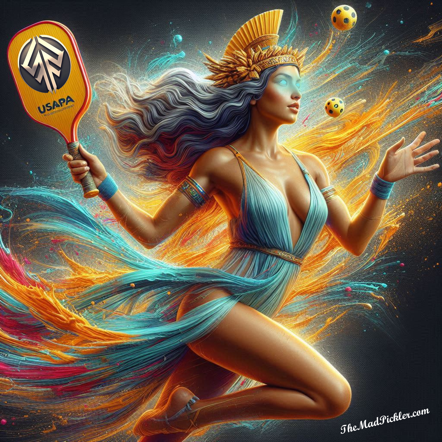 Aphrodite - Ancient Gods Collection -   Ready To Hang  Canvas Hi-Res Wall Artwork