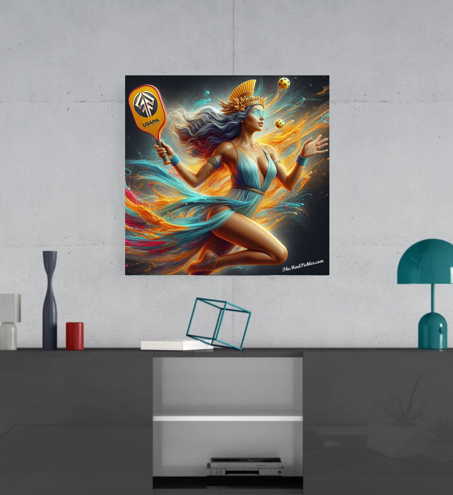 Aphrodite - Ancient Gods Collection -   Ready To Hang  Canvas Hi-Res Wall Artwork