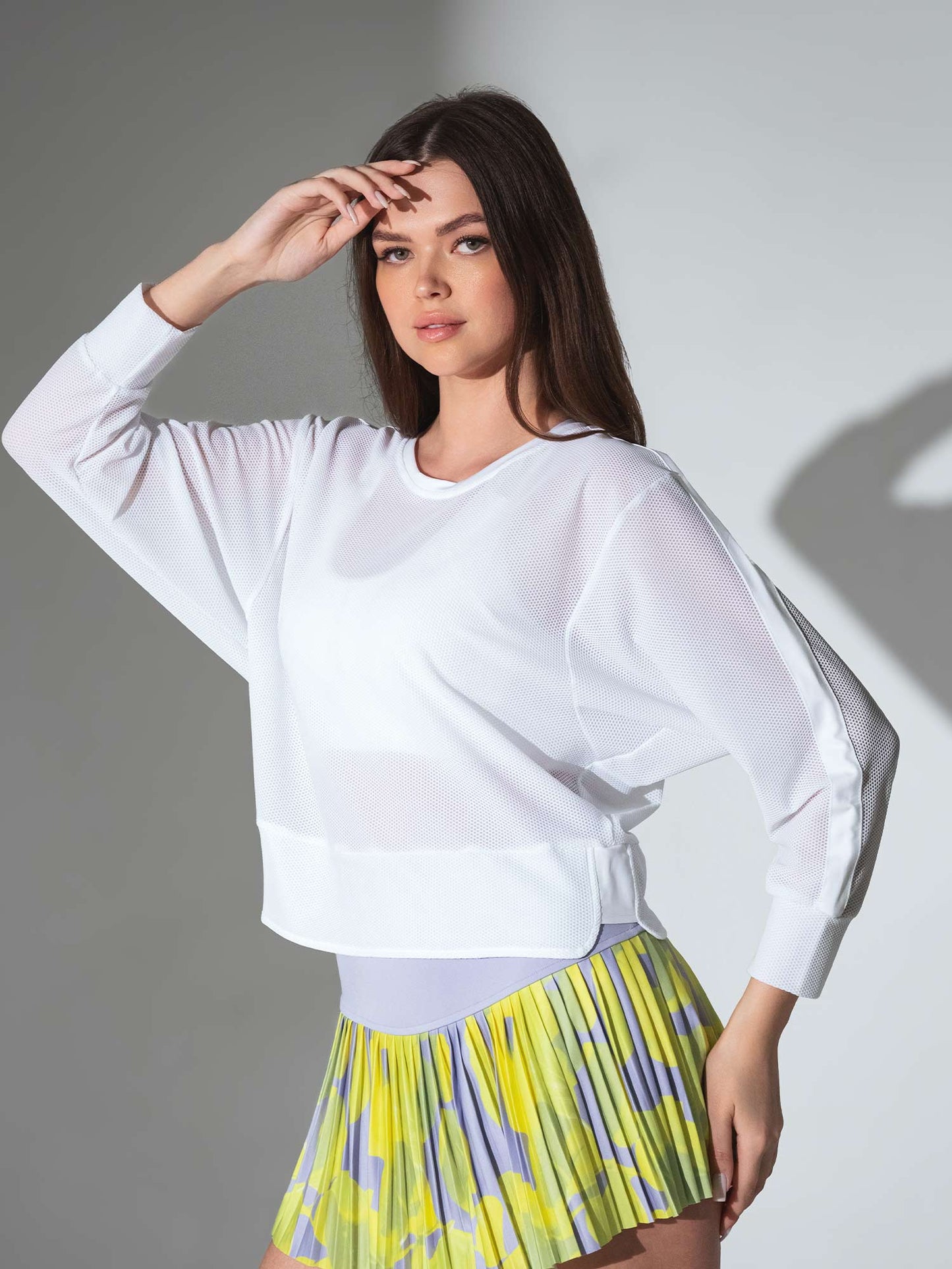 BAILA SWEATSHIRT | Technical Athletic Mesh Top