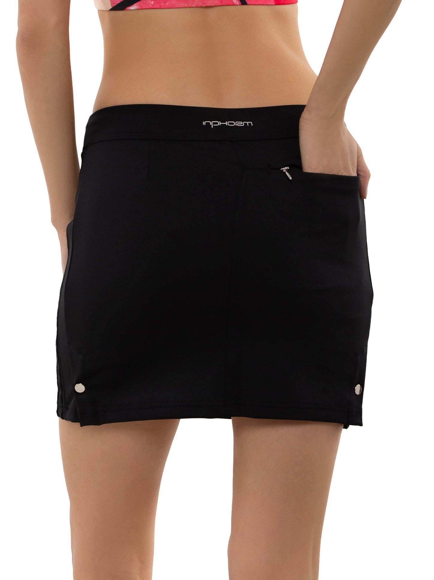 Women's Golf 15" Eloise Skirt - Black
