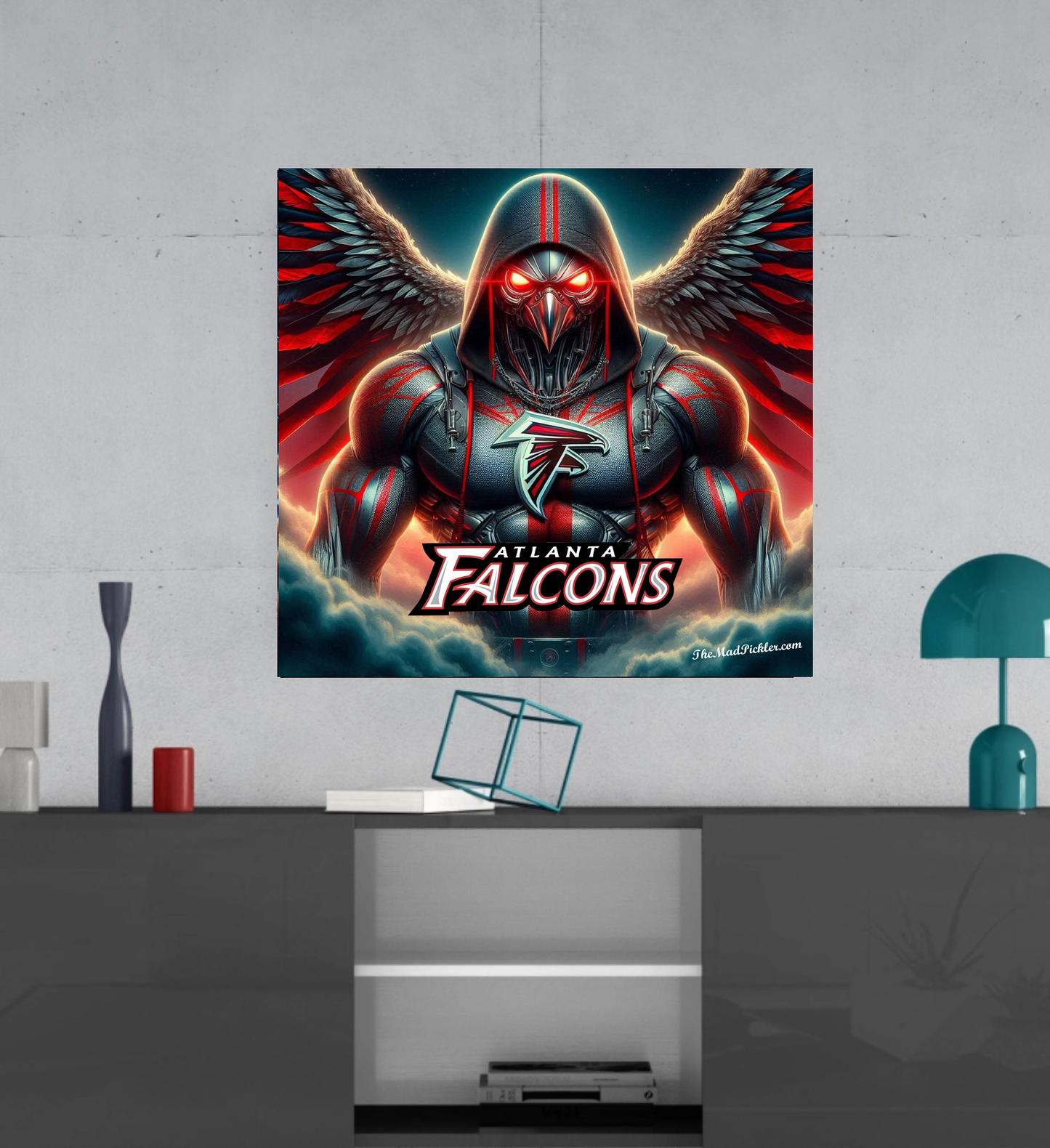 Atlanta Falcons - Ready To Hang  Canvas Hi-Res Wall Artwork