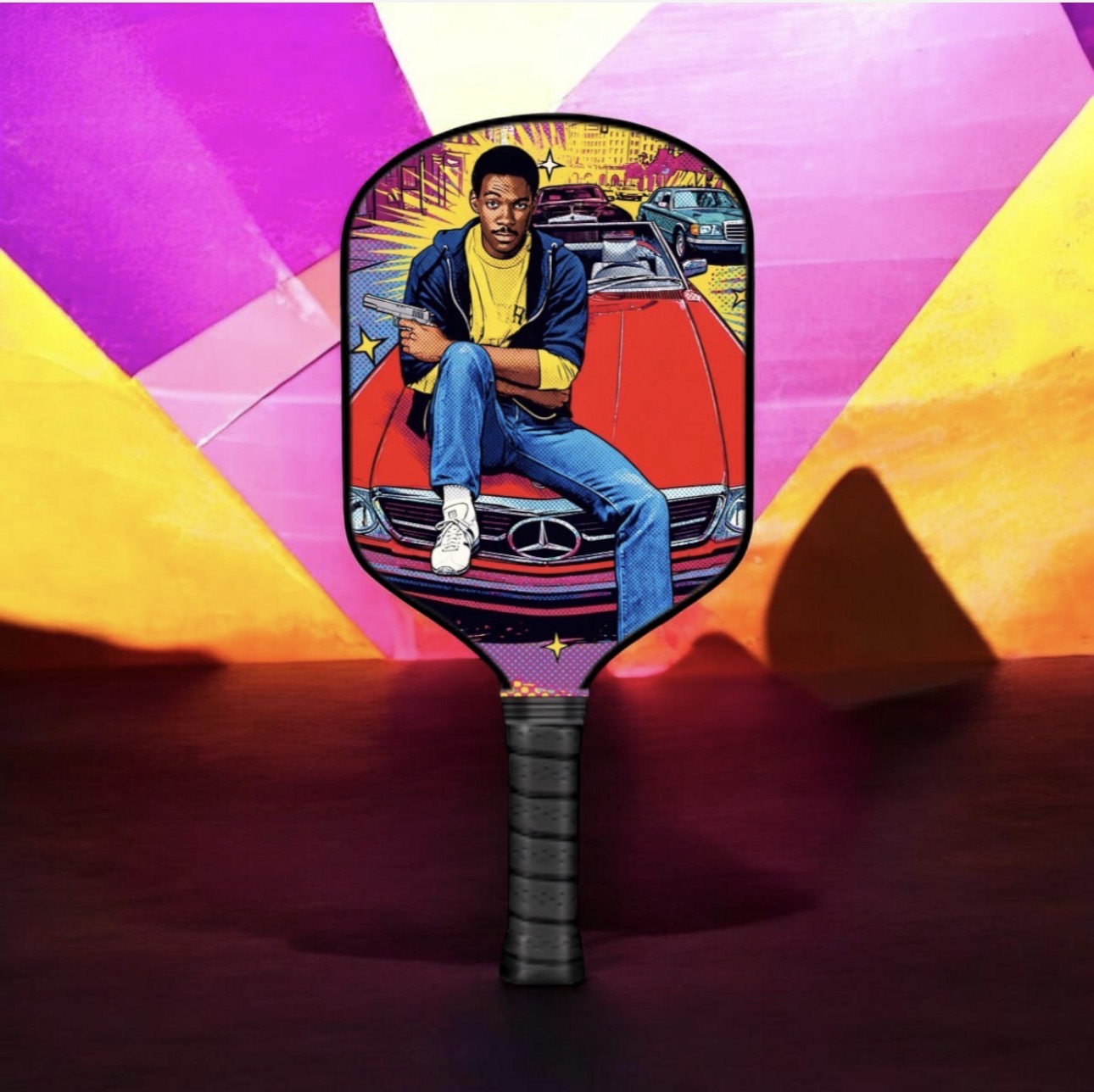Axel Foley - Beverly Hills Cop - Pickleball Paddle 