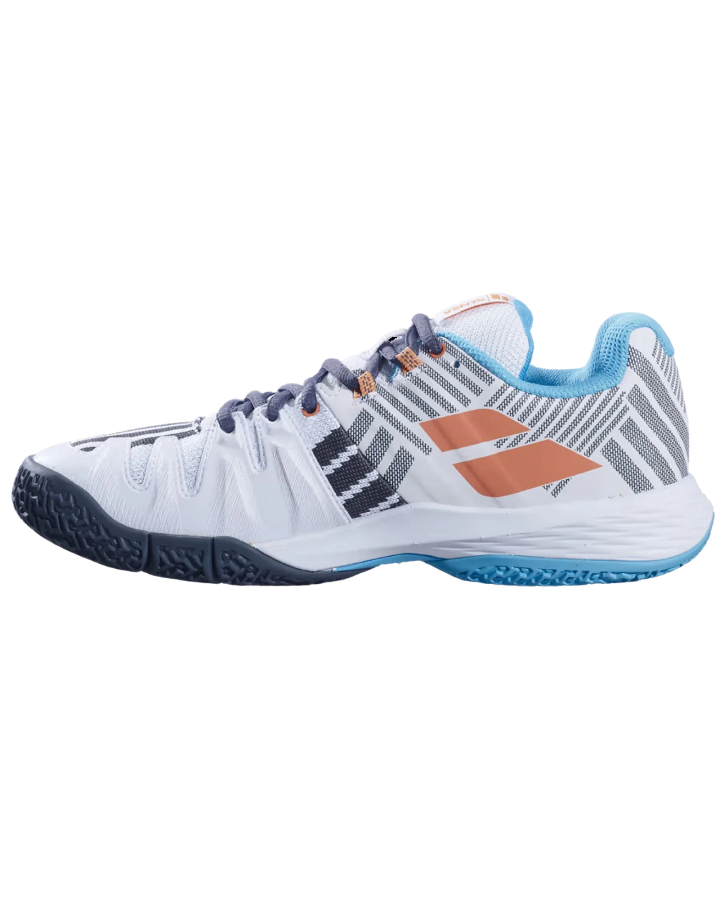 Babolat Sensa White/Canyon Sunset Women Shoes