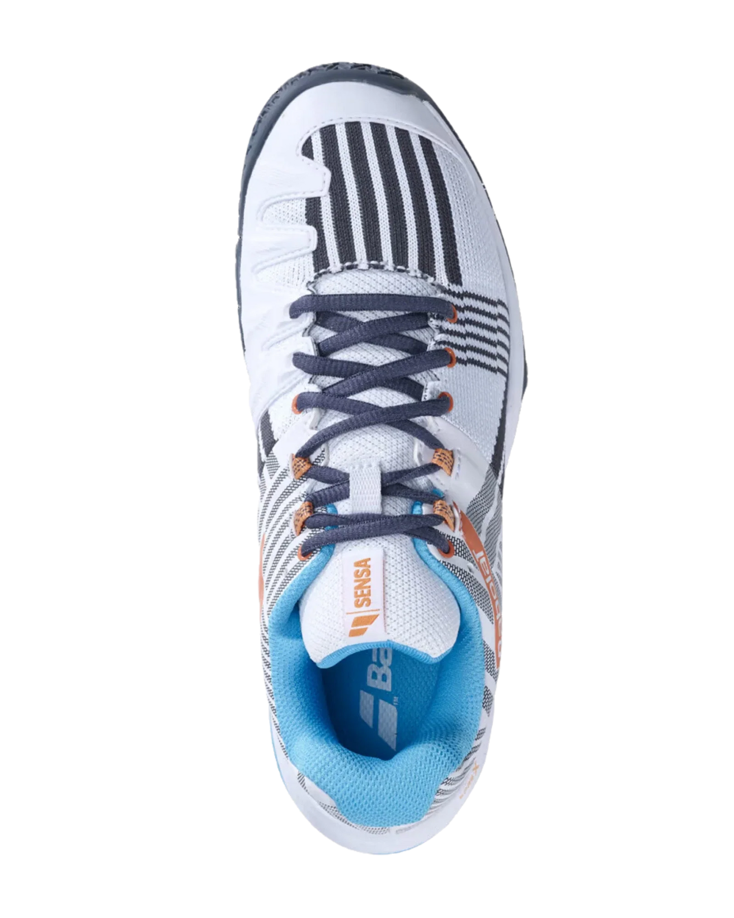 Babolat Sensa White/Canyon Sunset Women Shoes