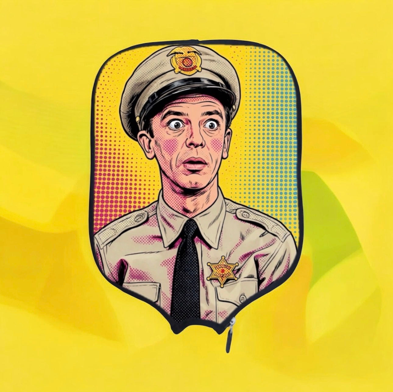 Barney Fife - Andy Griffith Show - Pickleball Paddle Cover 