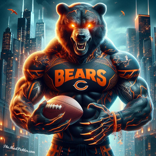 Chicago Bears - Ready To Hang  Canvas Hi-Res Wall Artwork