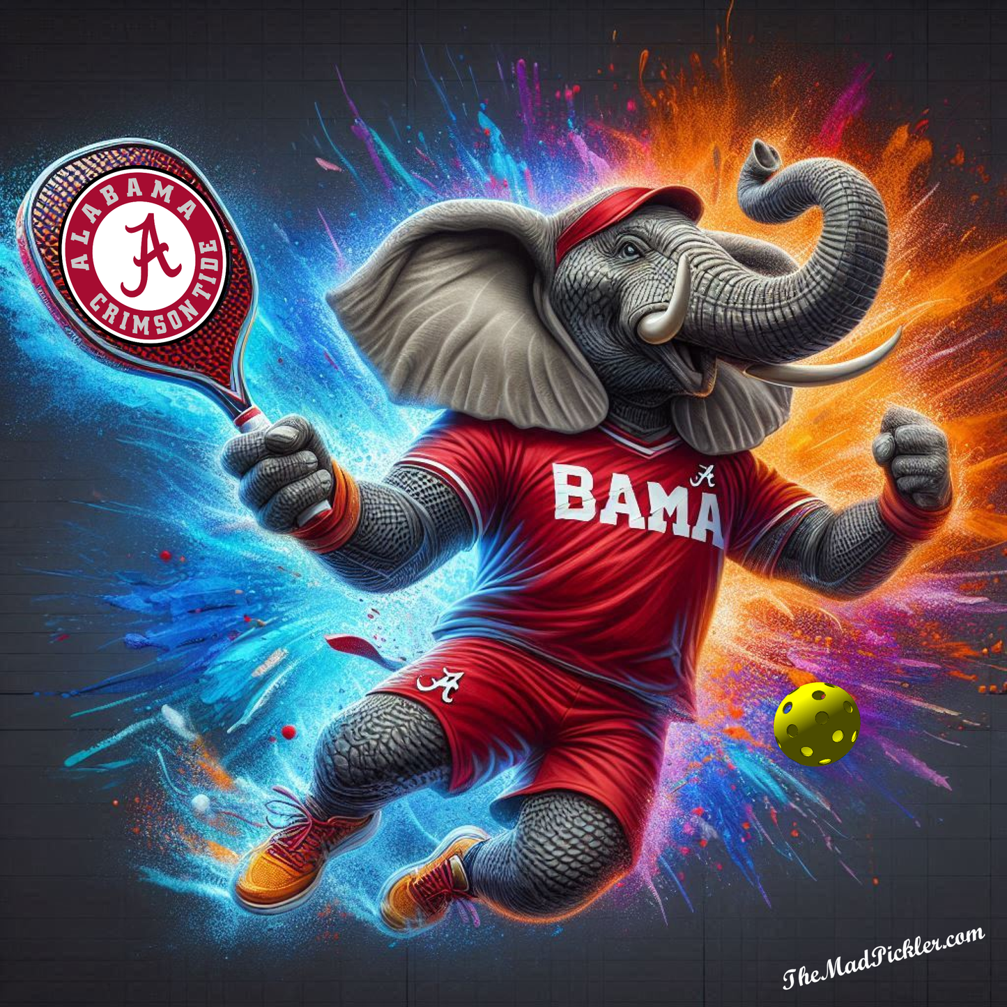 Alabama - Big Al -  Ready To Hang  Canvas Hi-Res Wall Artwork