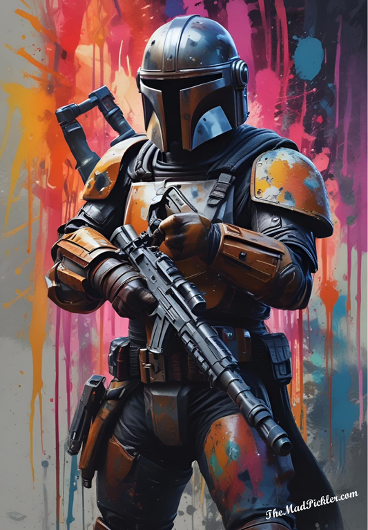 Boba Fett - Star Wars - Ready To Hang  Canvas Hi-Res Wall Artwork