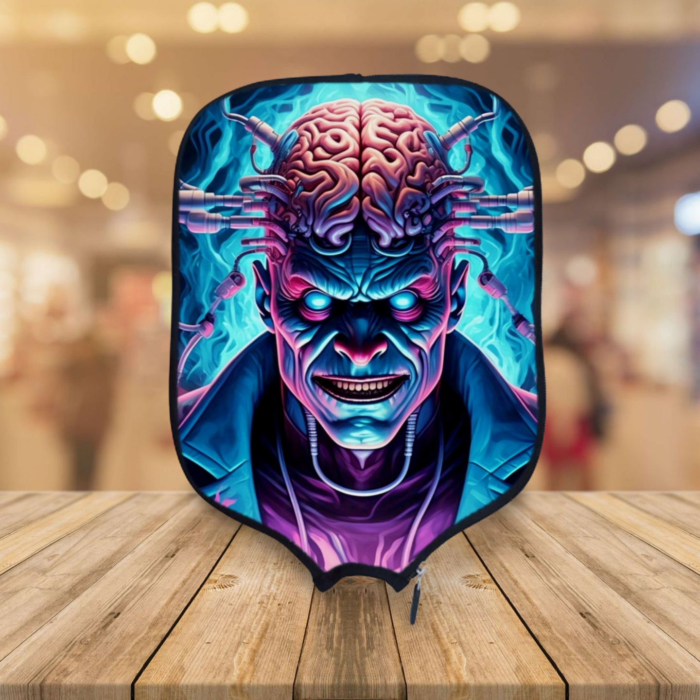 Brainiac - Pickleball Paddle Cover