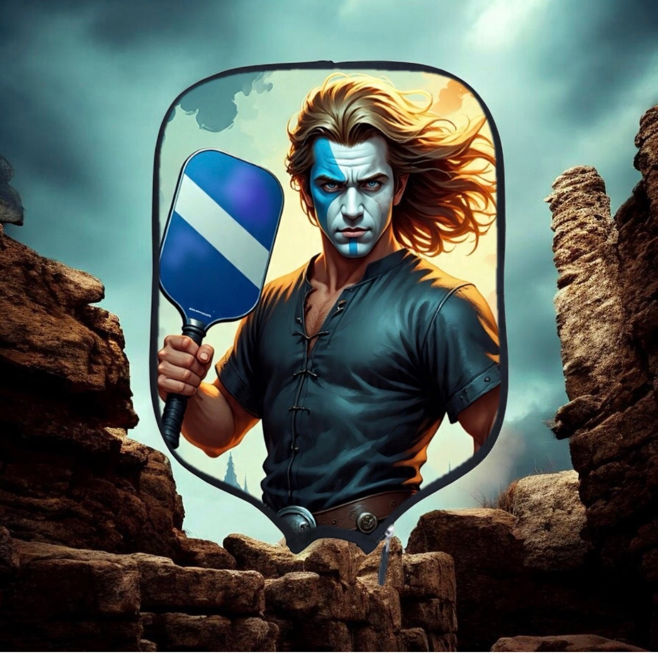 Braveheart - William Wallace - Pickleball Paddle Cover 