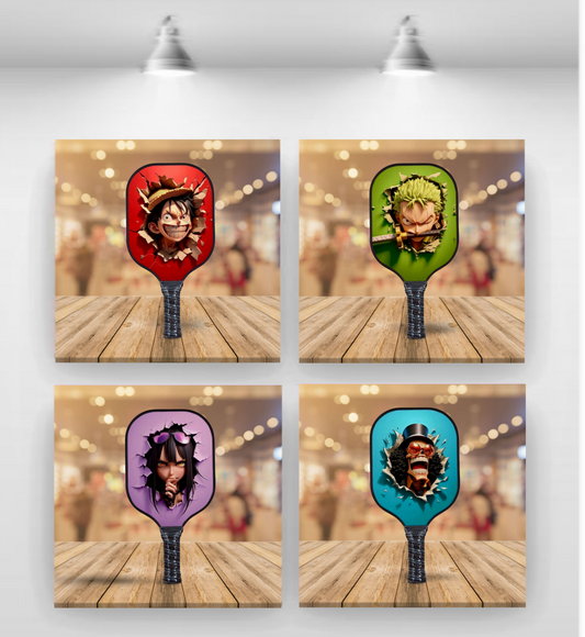 One Piece - Breakout  - 4 Paddle Set