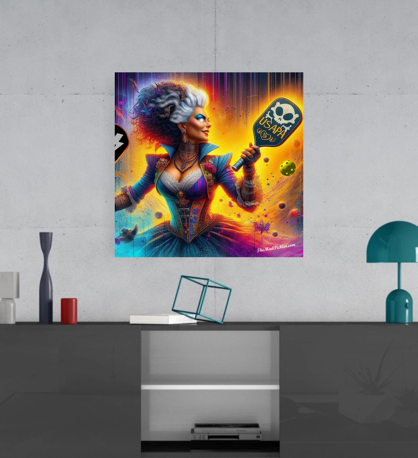 Bride of Frankenstein - USAPA - Ready To Hang  Canvas Hi-Res Wall Artwork