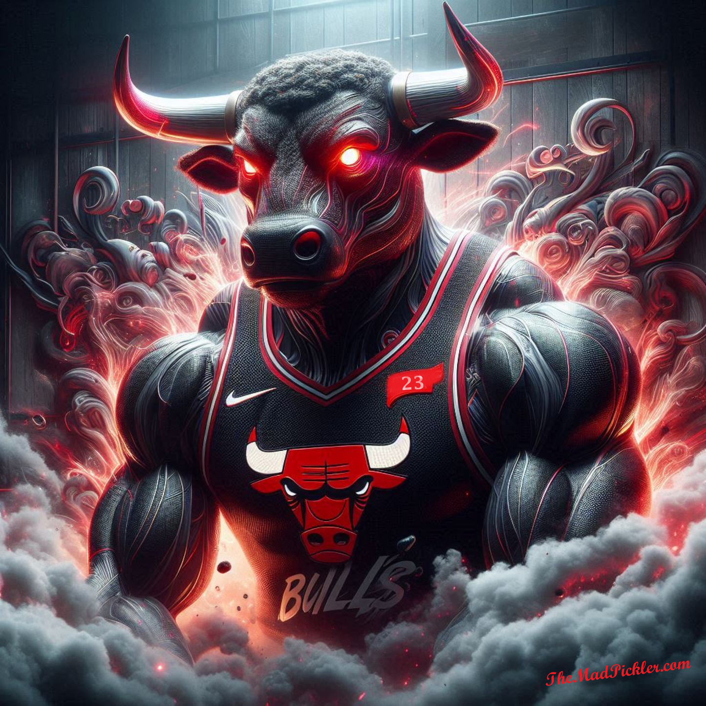 Chicago Bulls - Ready To Hang  Canvas Hi-Res Wall Artwork