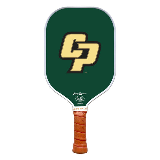 Cal Poly Mustangs Poly Green Interlocking Logo