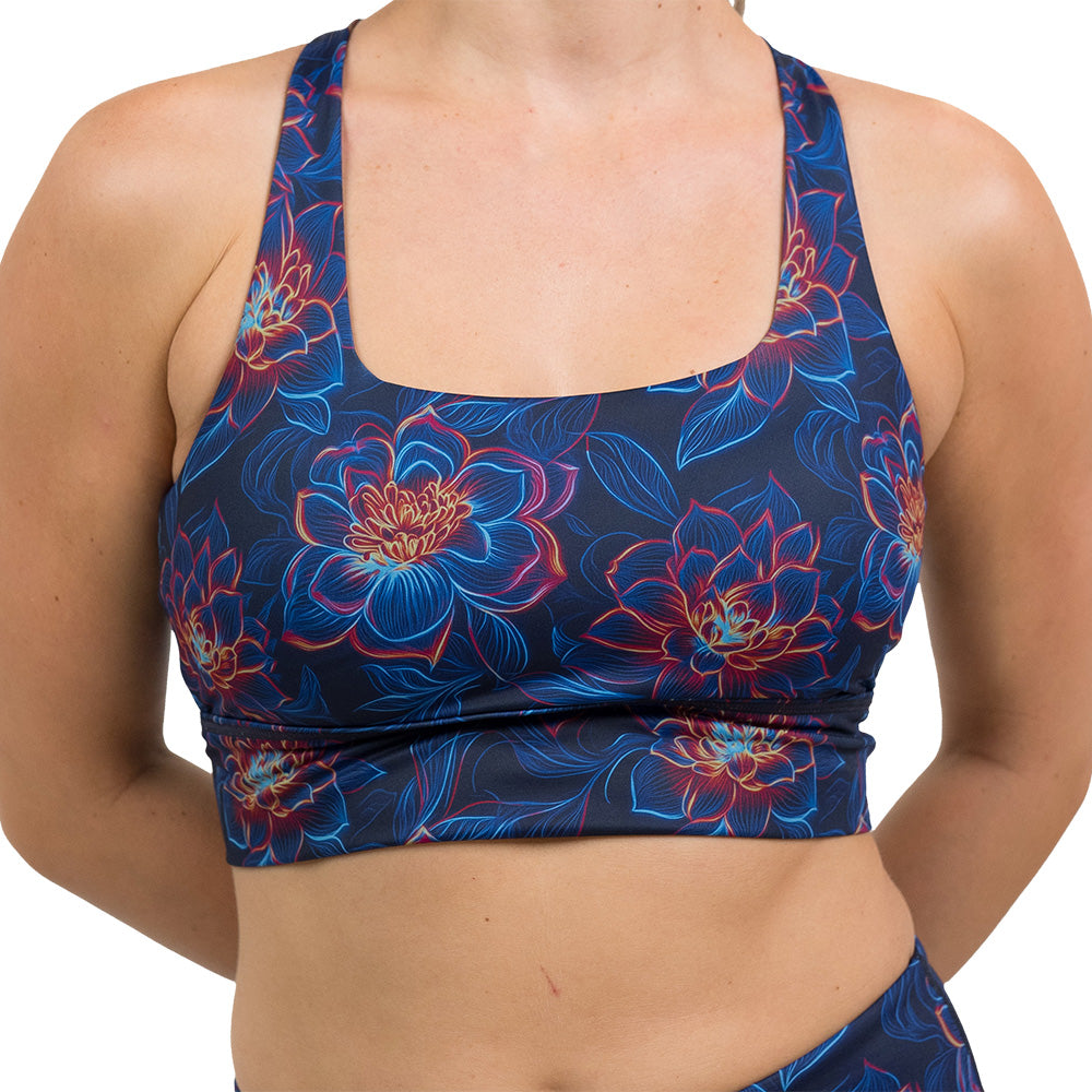 Longline Bra | Luminous Lotus