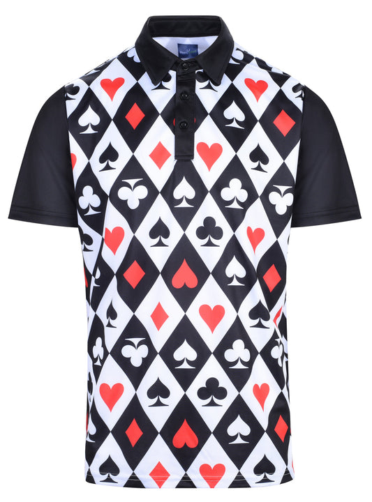 Casino Royale Mens Golf Polo Shirt by ReadyGOLF