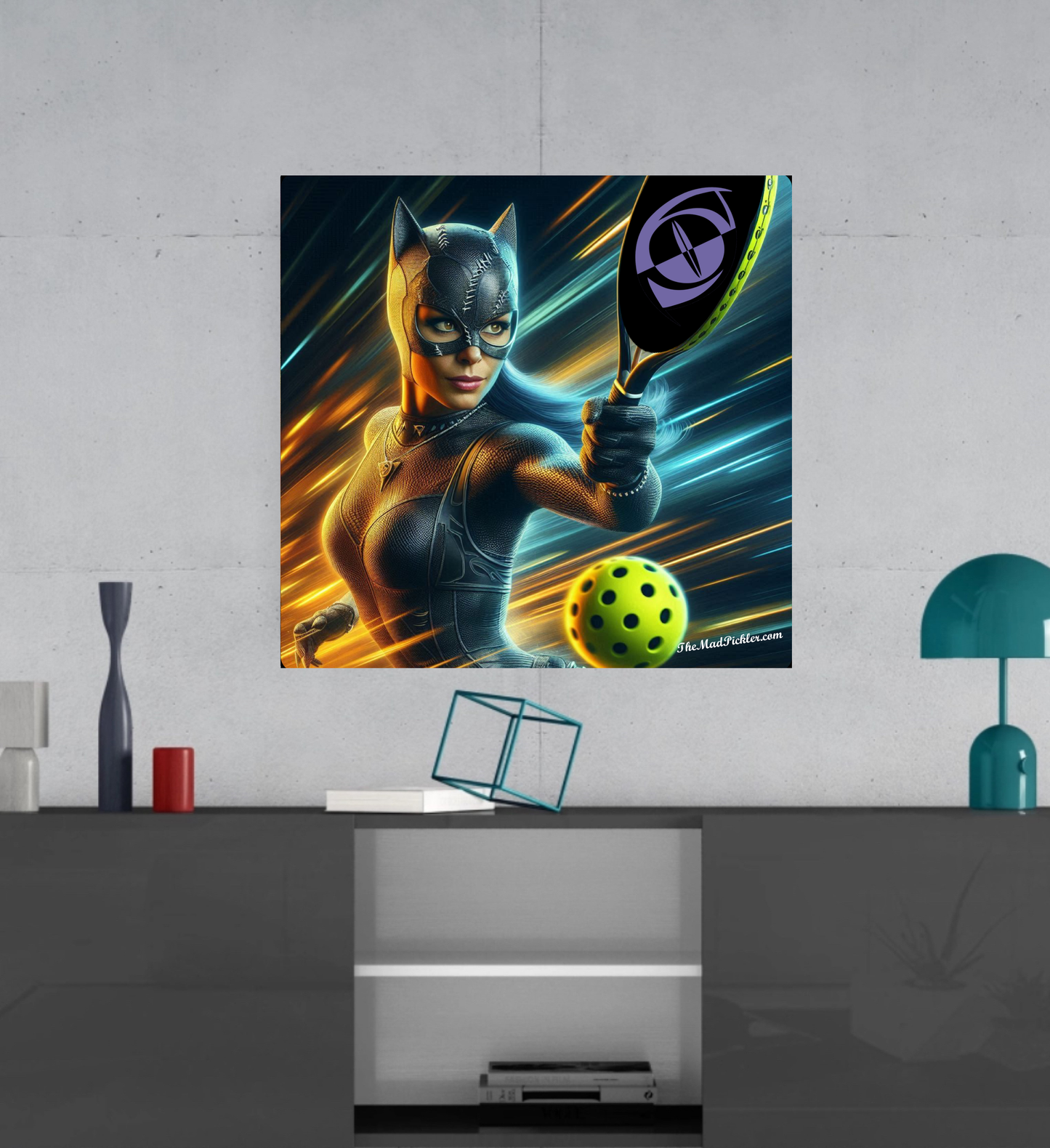 Catwoman - Ready To Hang  Canvas Hi-Res Wall Artwork