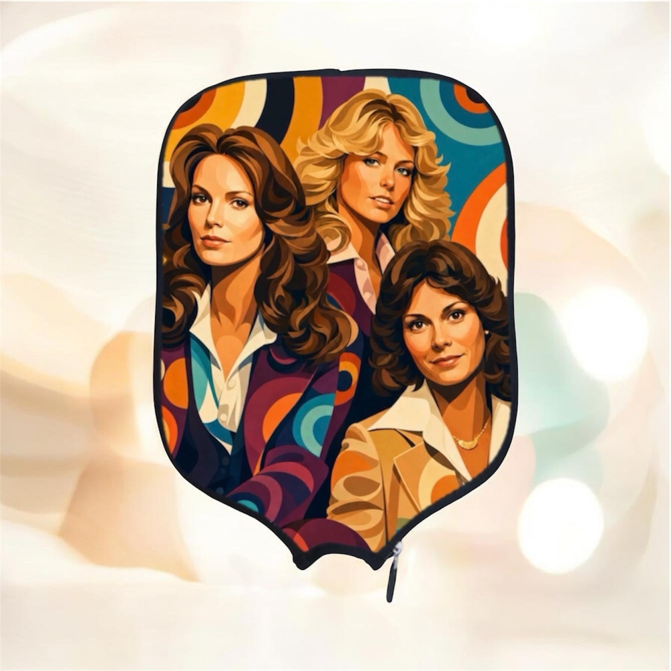 Charlie's Angels - Icons - Pickleball Paddle Cover 