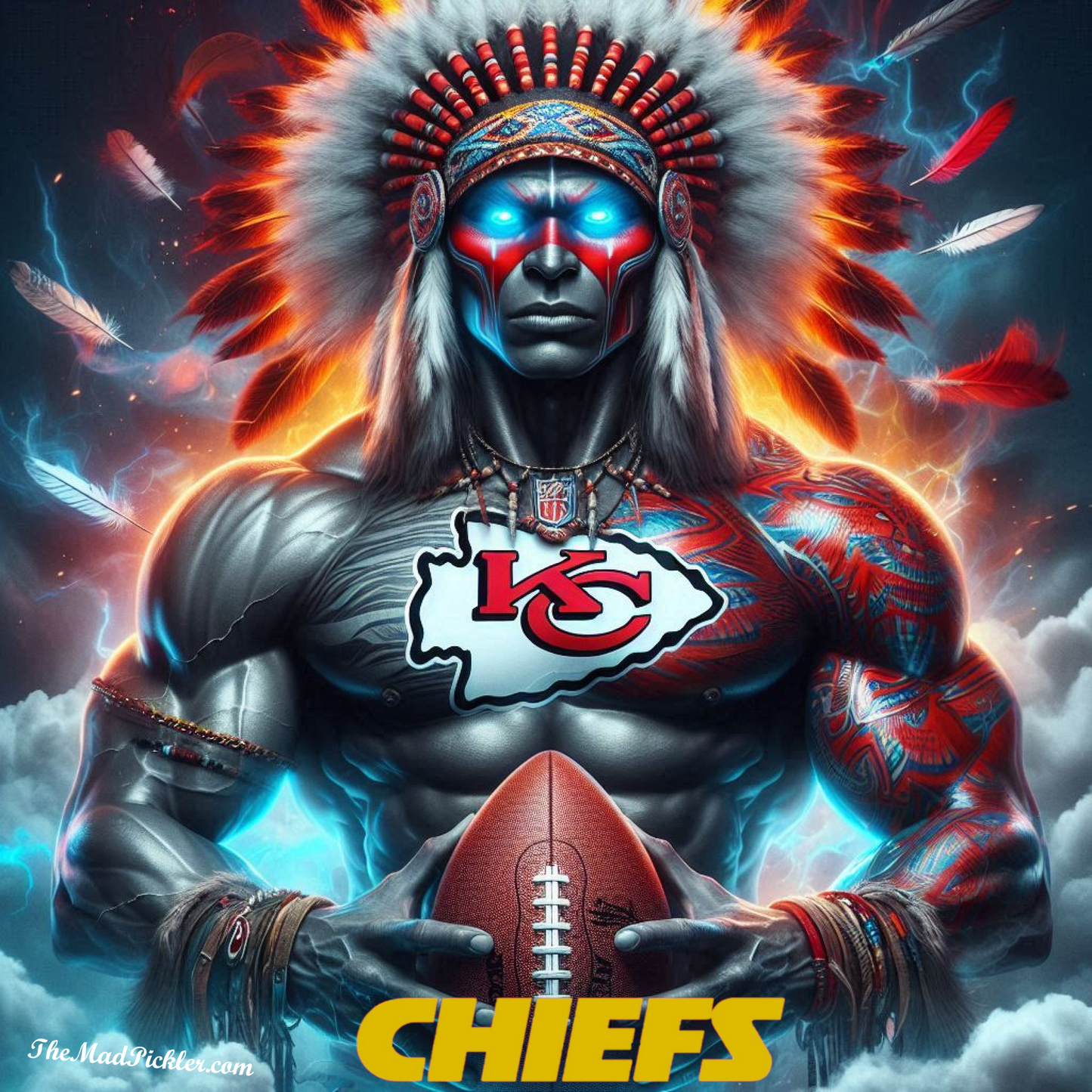 Kansas City Chiefs - Canvas Hi-Res Wall Artwork