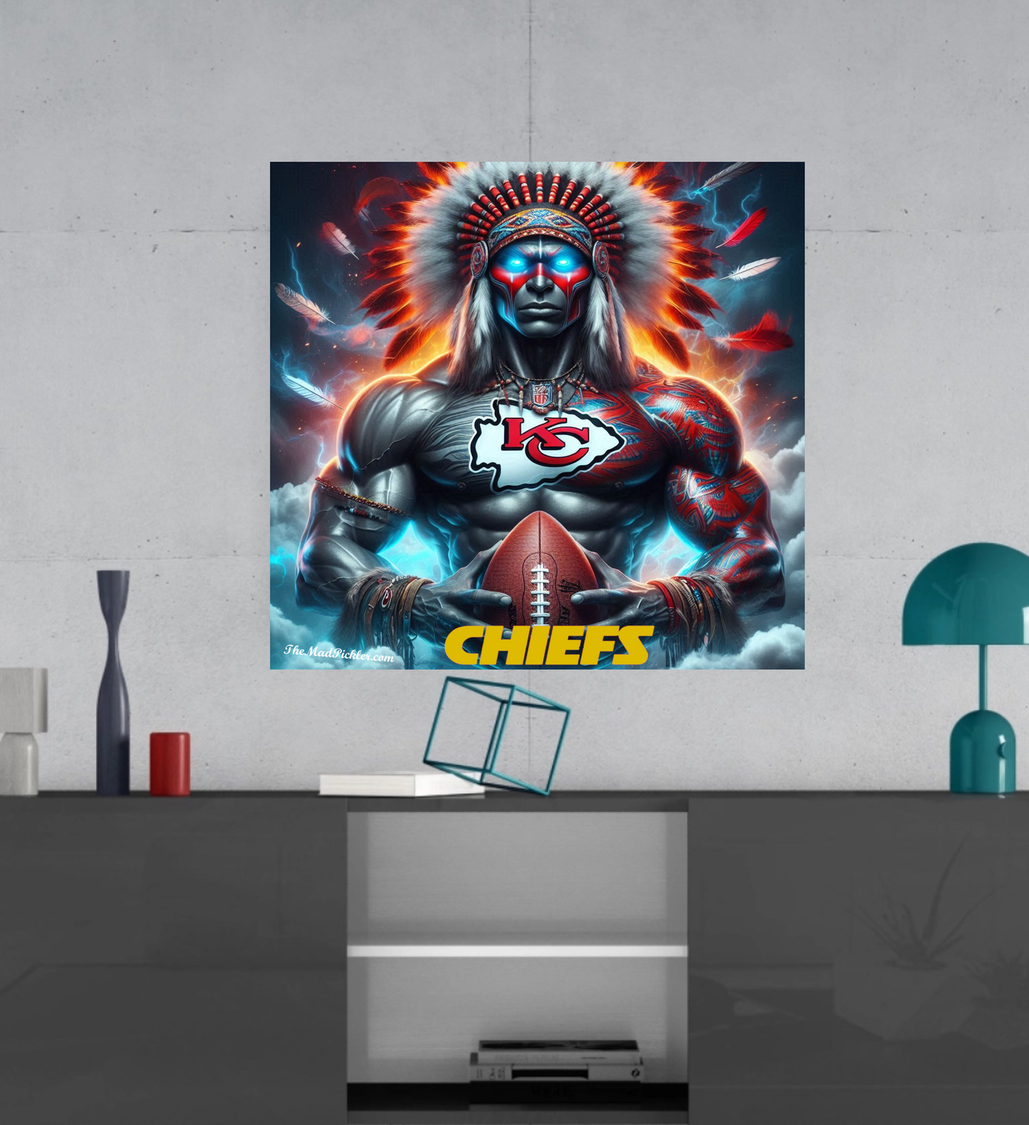 Kansas City Chiefs - Canvas Hi-Res Wall Artwork