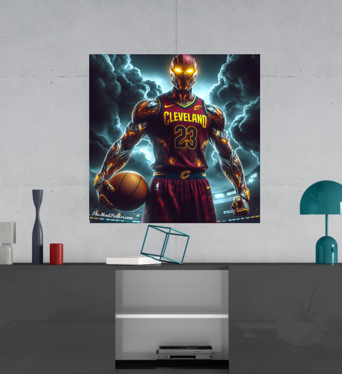 Cleveland Cavaliers -  Ready To Hang  Canvas Hi-Res Wall Artwork