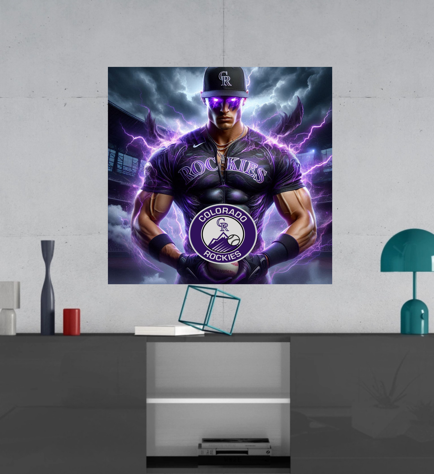 Colorado Rockies -  Ready To Hang  Canvas Hi-Res Wall Artwork