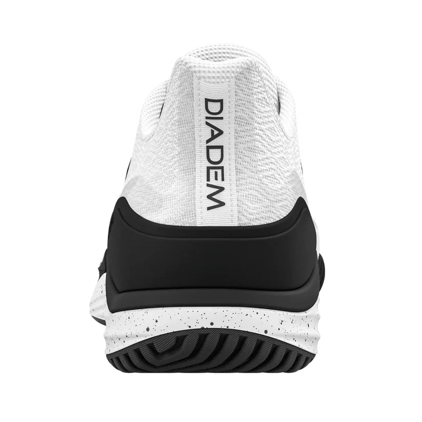 Diadem Court Burst Pickleball Shoes White/Black