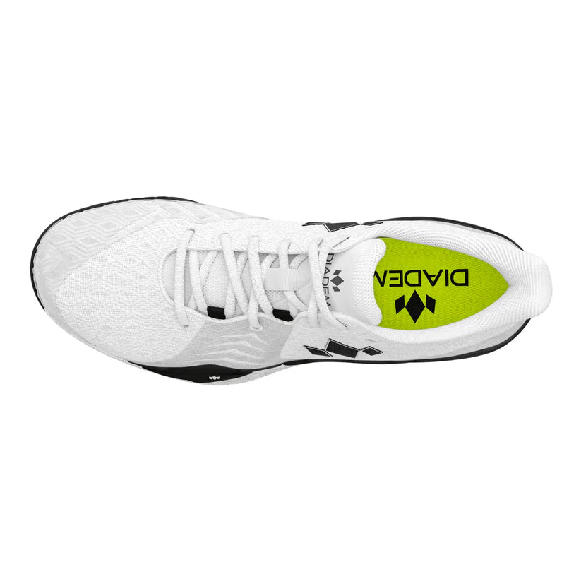 Diadem Court Burst Pickleball Shoes White/Black