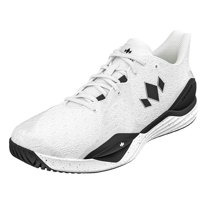 Diadem Court Burst Pickleball Shoes White/Black