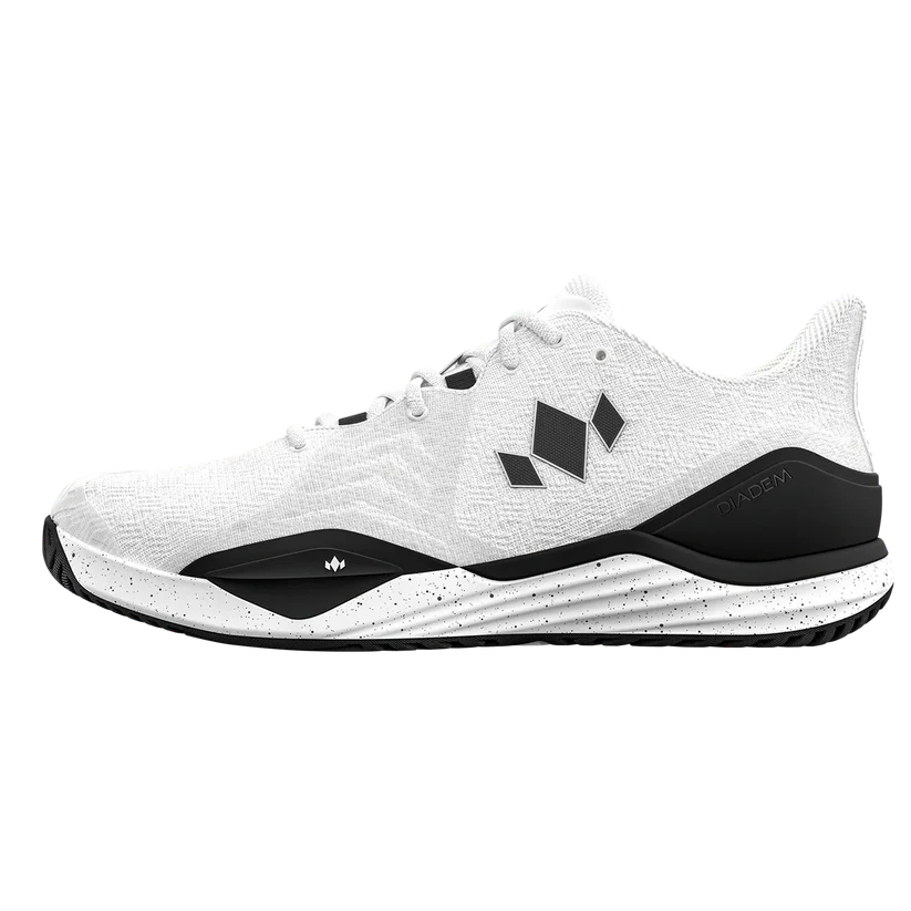 Diadem Court Burst Pickleball Shoes White/Black