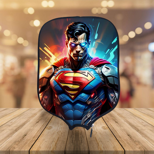Cyborg Superman - Pickleball Paddle Cover