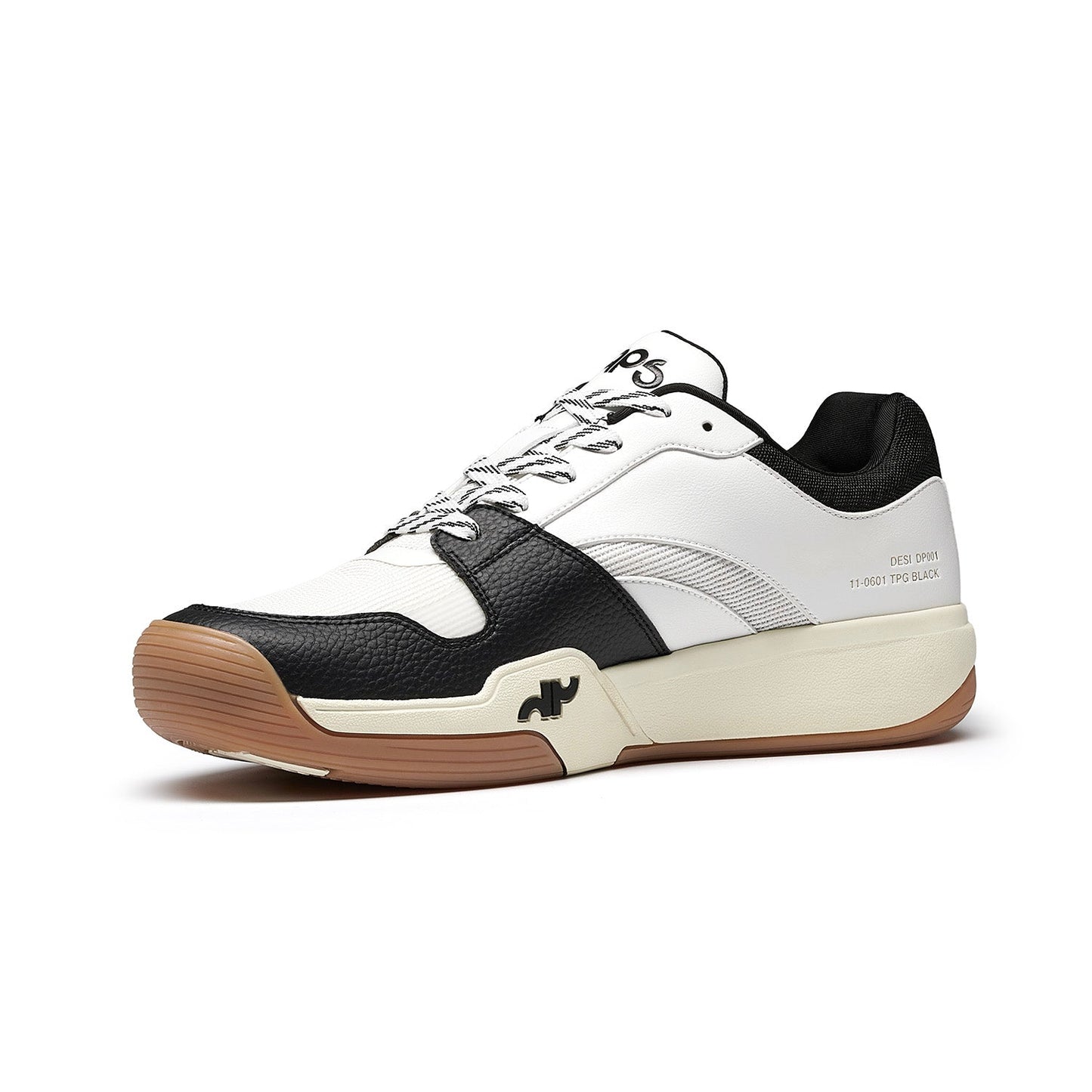 DAPS DESI Lows – Black / White – Men’s Pickleball Shoes