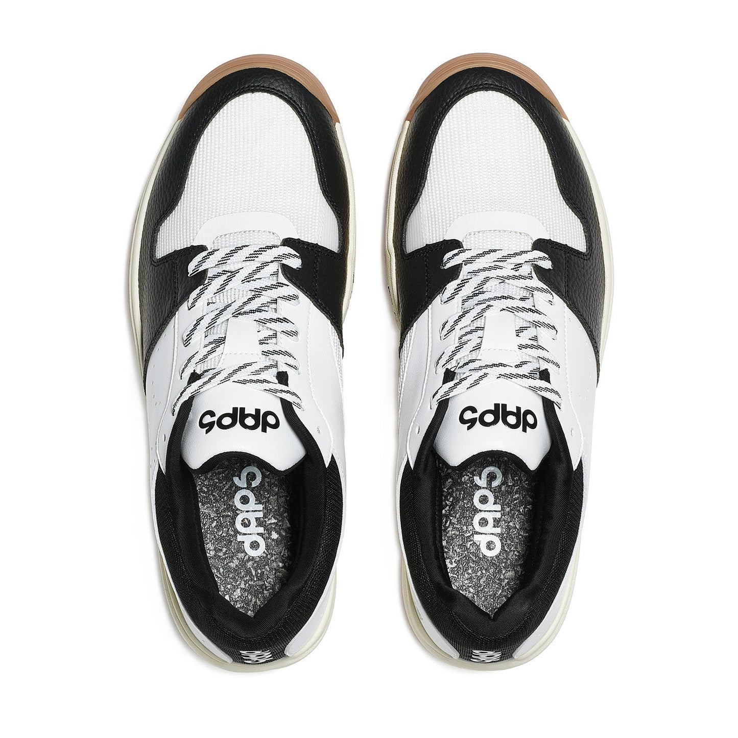 DAPS DESI Lows – Black / White – Men’s Pickleball Shoes