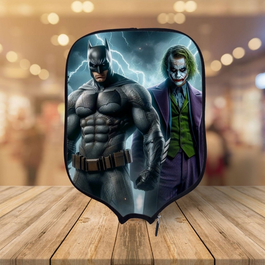 Dark Knight/Joker #2 - Pickleball Paddle Cover