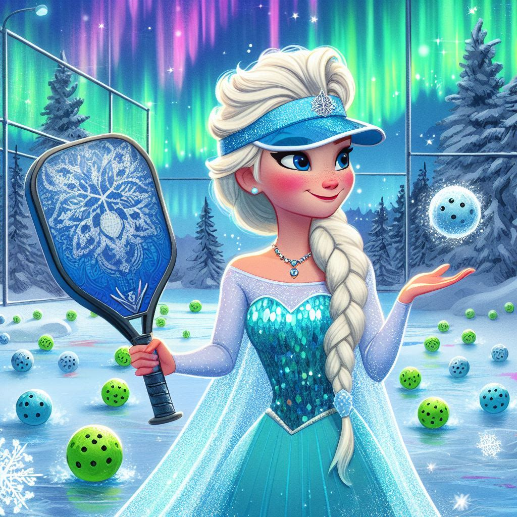 Frozen - Elsa - Lienzo decorativo de alta resolución para pared