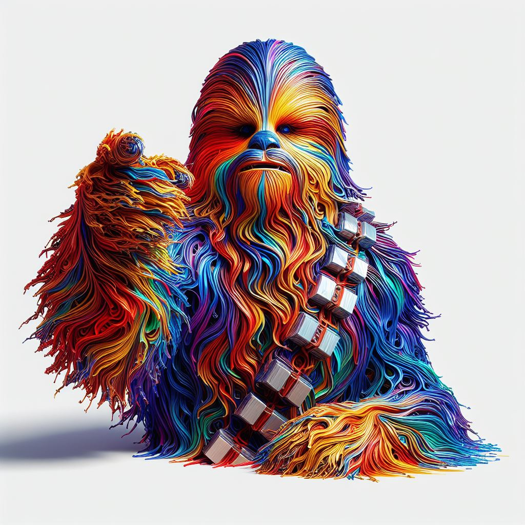 Chewbacca - Ready To Hang  Canvas Hi-Res Wall Artwork