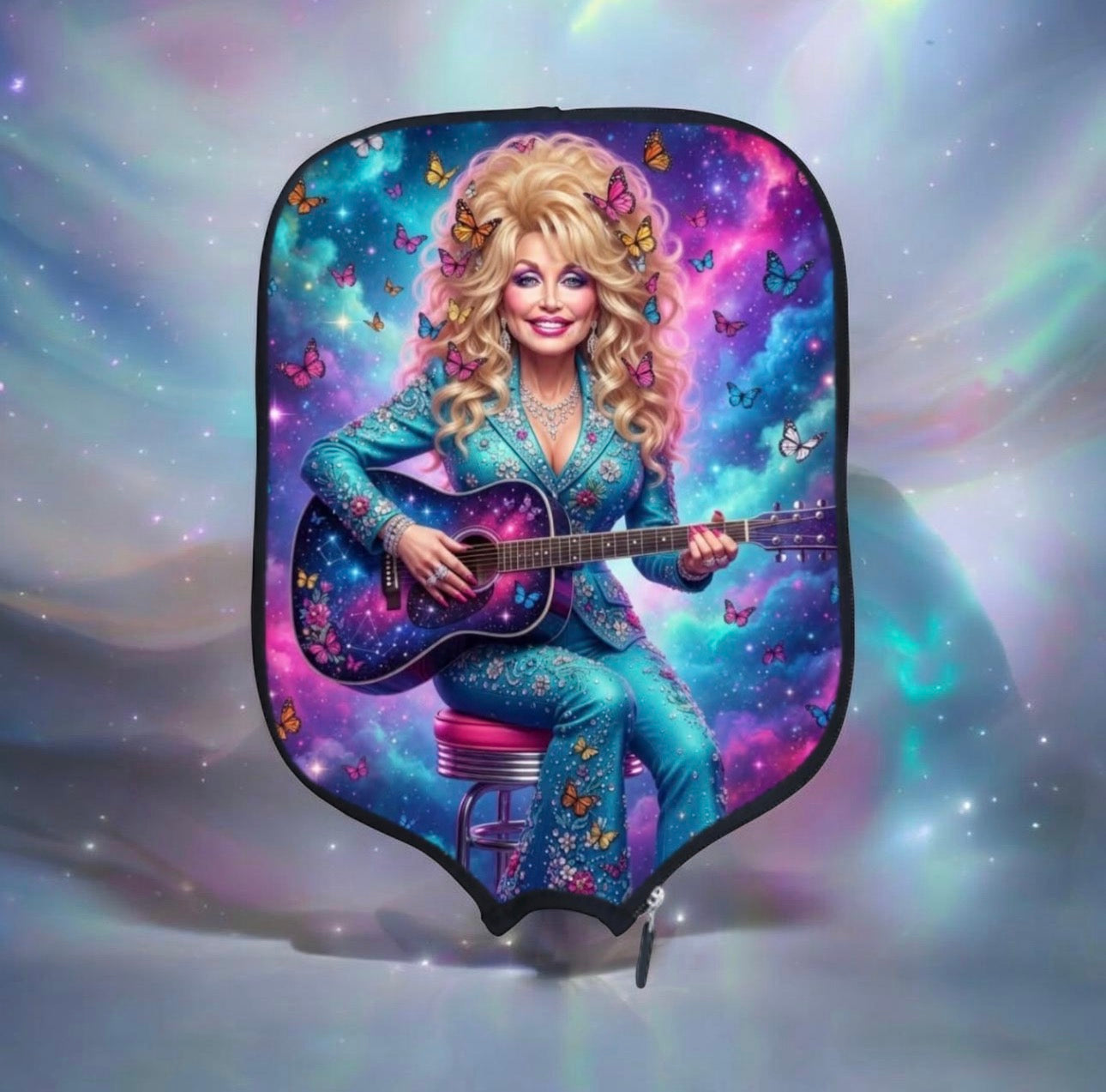Dolly Parton - Pickleball Paddle Cover 