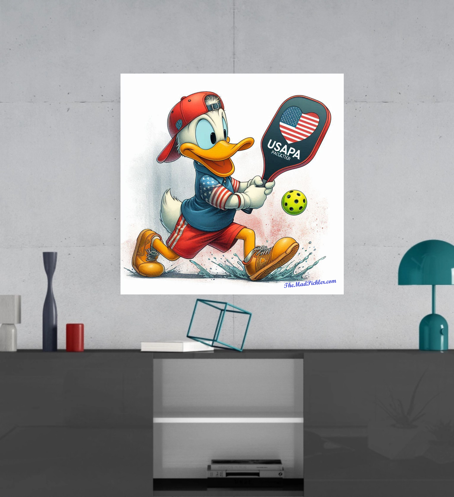 Pato Donald - Lienzo decorativo para pared de alta resolución